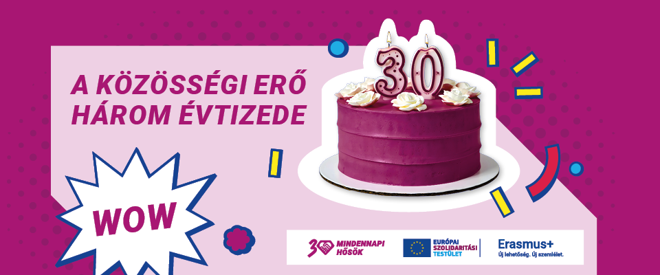 Ajánló grafika a A közösségi erő három évtizede című tartalomhoz.