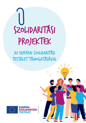 Európai Szolidaritási Testület Szolidaritási projektek fiataloknak infografika tippekkel és grafikus elemekkel