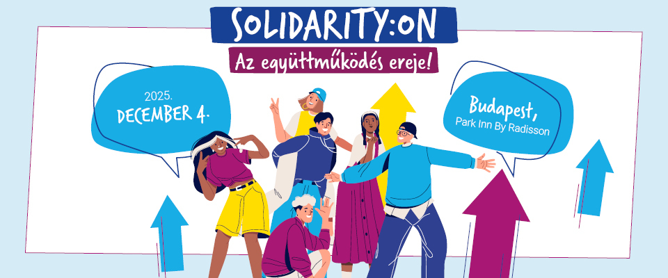 Ajánló grafika a Solidarity: ON 2025 - Az együttműködés ereje! ünnepség című tartalomhoz.